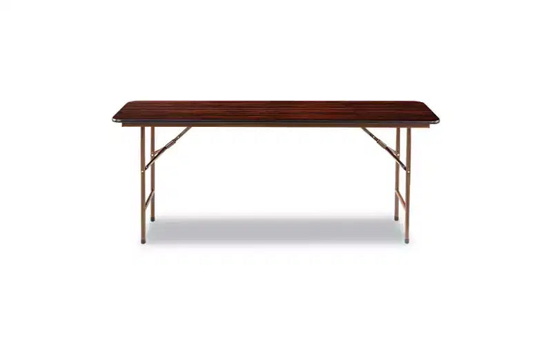 Table pliante en bois, rectangulaire, 71,88 l x 17,75 P x 29,13 H, acajou