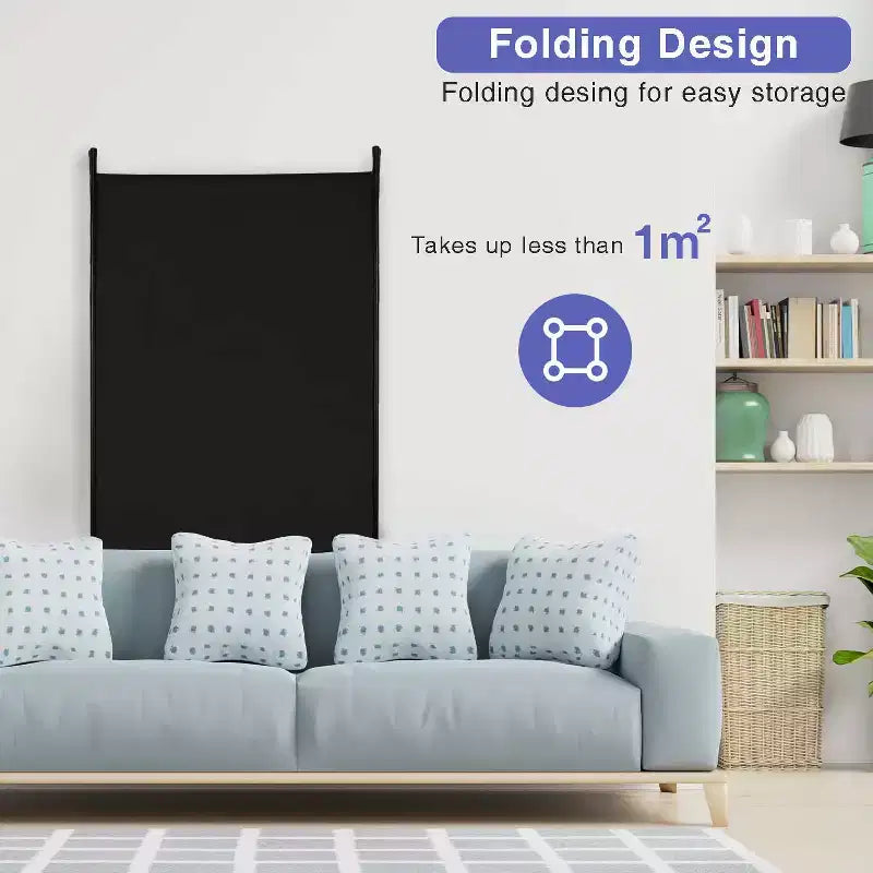 Paravent pliable à 3 panneaux polyvalent, écran d'intimité, avec cadre en métal, séparateur d'espace, mur de fond, cloisons de séparation autoportantes