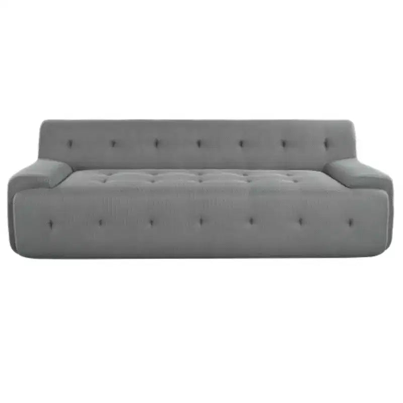 Canapé capitonné de style minimaliste moderne, canapé de compression 3 places pour salon, chambre et appartement