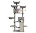 Large Cat Tree, Plush & Sisal & Paper Tube, Model 2605