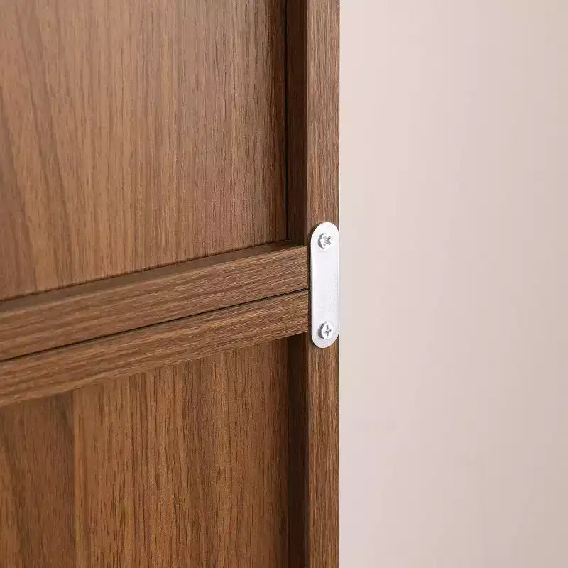 Étagère Ultrafine Réglable Tier, Présentoir en MDF Noyer avec Bord Ondulé (Organisateur Amovible pour la Maison/Bureau)
